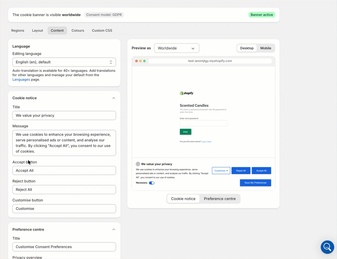 content tab gif