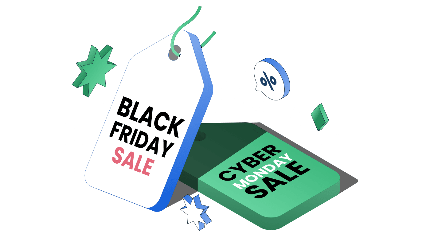 Black Friday, Cyber Monday Sale