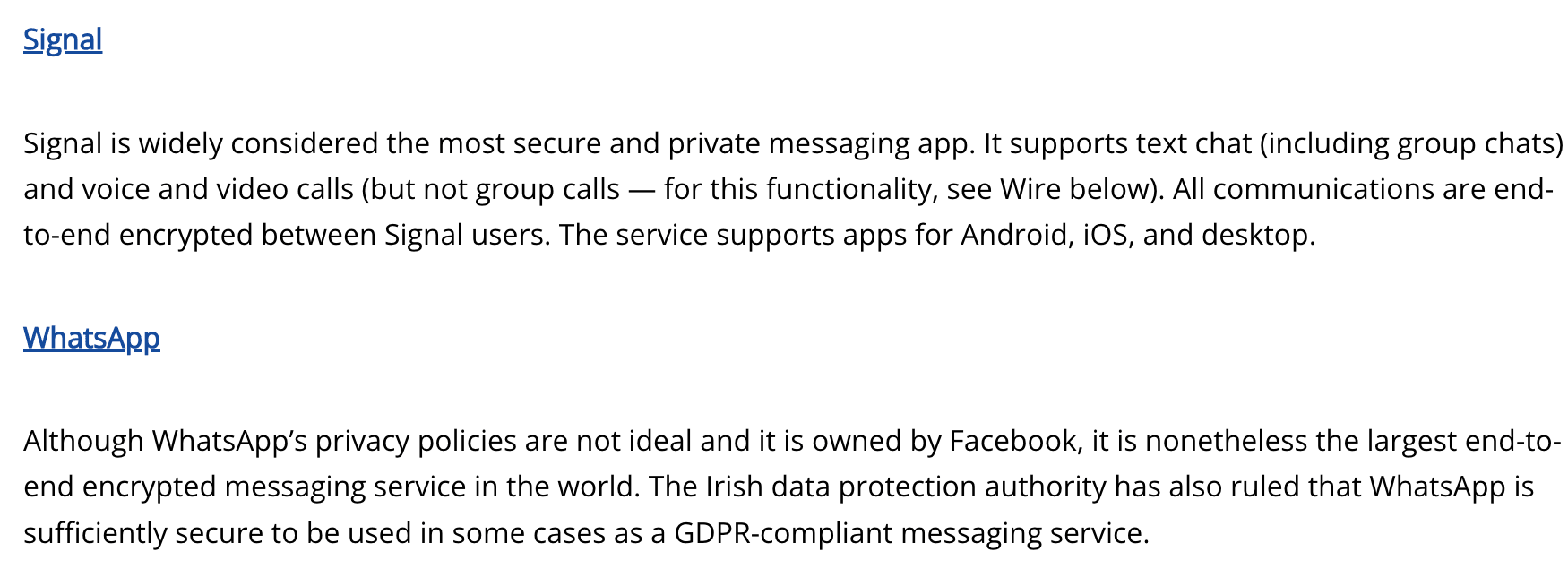 GDPR compliant company example