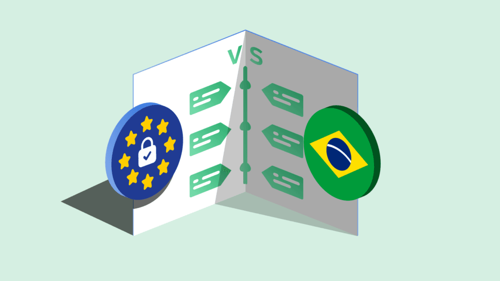 GDPR vs LGPD Brazil [Infographic]