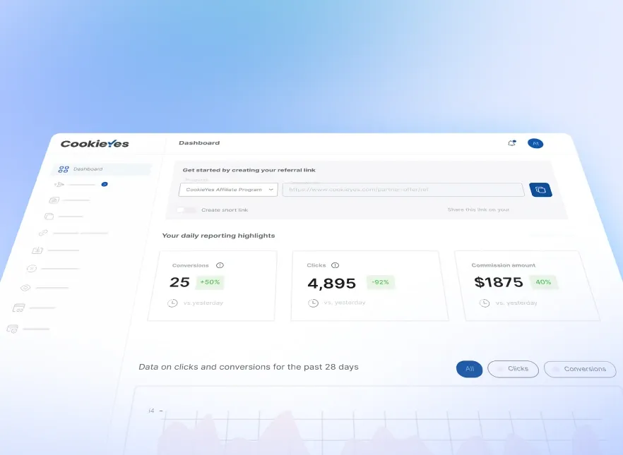 CookieYes Affiliate: Easy 30% Recurring Income Stream