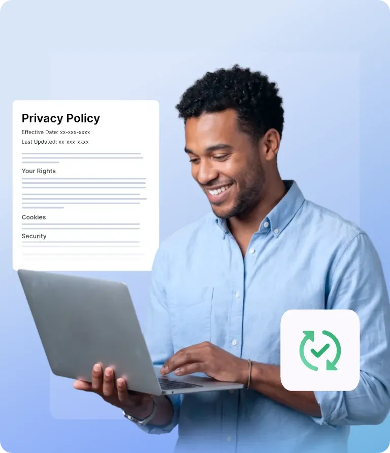 Funzionalità: aggiornamenti automatici dell’informativa sulla privacy