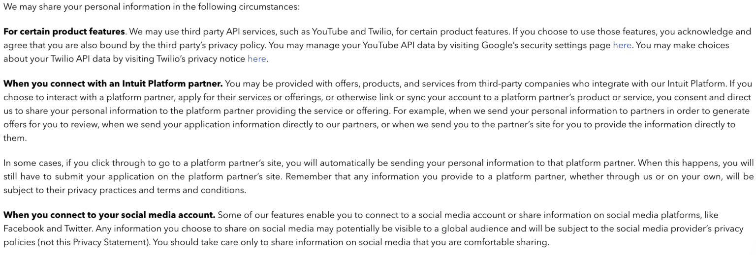 Source: MailChimp privacy policy